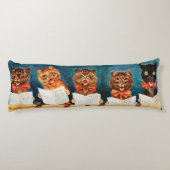 5匹の猫を歌うルイス・ワーイン ボディピロー (裏面)