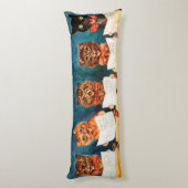 5匹の猫を歌うルイス・ワーイン ボディピロー (裏面 (縦))