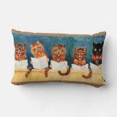 5匹の猫を歌うルイス・ワーイン ランバークッション (裏面)