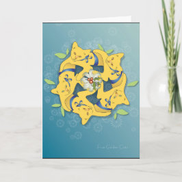 5匹の黄金の猫... 休日 シーズンカード