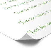 5原則霊気ポスター ポスター (角)