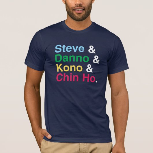 5及びOh -合われた人のオウムのワイシャツ Tシャツ (正面)