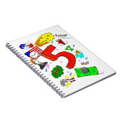 5台のノートブックにコード ノートブック (右側)