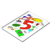 5台のノートブックにコード ノートブック (左側)