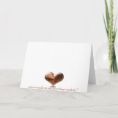 5周年結婚記念日のグリーティングカード（詩付き） カード (裏面)