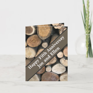 5周年編結婚集（編集可能） カード