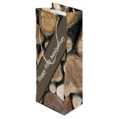 5周年編結婚集(編集可能) ワインギフトバッグ (裏面アングル)