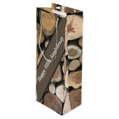 5周年編結婚集(編集可能) ワインギフトバッグ (正面アングル)