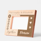 5周年記念の名前を永遠に レーザー彫刻フレーム (左)