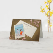 5周年記念スナップショット(ハート) カード (黄色い花)