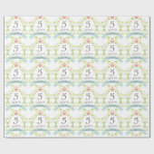 5周年記念ラブハートギフトラップ ラッピングペーパー (フラット)