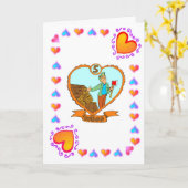 5周年記念木 カード (黄色い花)