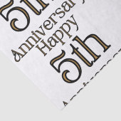 5周年記念 薄葉紙 (詳細)