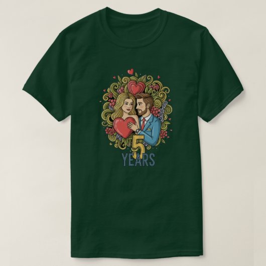 5周年記念 Tシャツ (デザイン正面)