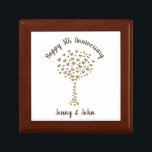 5周結婚年 ギフトボックス<br><div class="desc">木材5周結婚年記念木パーソナライズされた製ギフトボックス。結婚5与え年のカ祝ップルに贈り物。このデザインは、蝶や「5周年おめでとう読」で構成される木を見せています。表示された文字は、表示された夫と妻の名前も含めて、必要に応じてすべて表カスタマイズ示できます。</div>