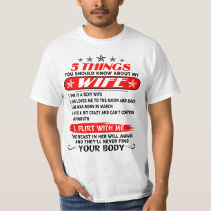 5妻について知っておくべきこと03 Tシャツ