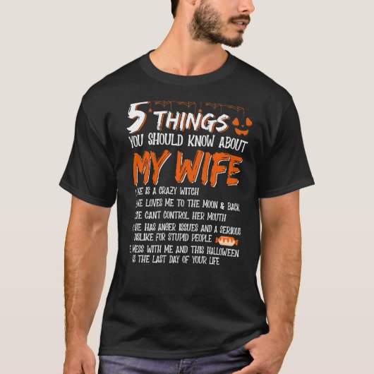 5妻について知っておくべき彼女はCrである Tシャツ (正面)