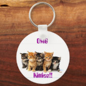 5子猫 キーホルダー (正面)