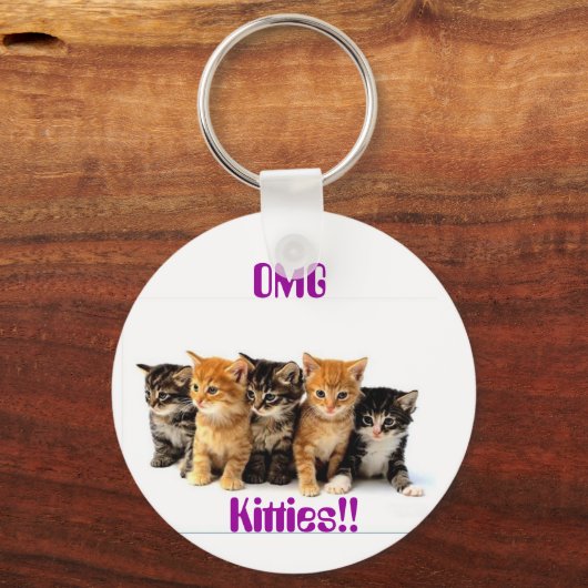 5子猫 キーホルダー (正面)