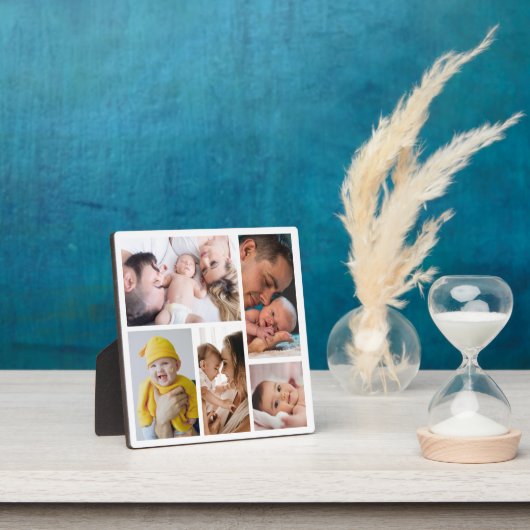 5家族の写真モダンコラージュを作成 フォトプラーク (インサイチュ)