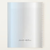 5年モダン記念結婚シルバー5thローマ プランナー手帳 (裏面)