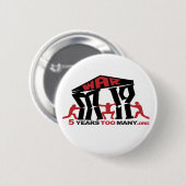 5年余りにも多くのボタン(円形) 缶バッジ (正面&裏面)