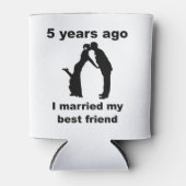 5年前結婚したの友最高の人 缶クーラー (正面)