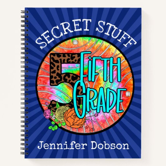 5年生のノートブック ノートブック (正面)