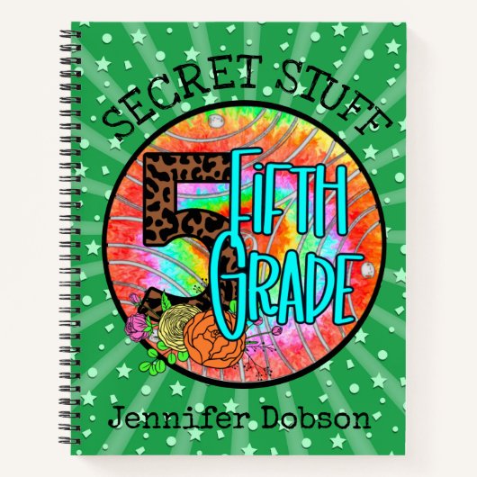 5年生のノートブック ノートブック (正面)