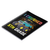 5年生のモンスタートラックの卒業式をつぶした ノートブック (左側)