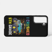 5年生のモンスタートラックの卒業式をつぶした SAMSUNG GALAXYケース (裏面横)