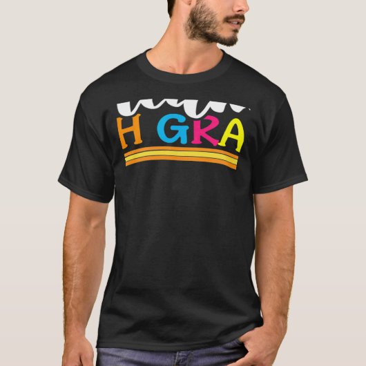 5年生の先生と生徒たちの新学期 Tシャツ (正面)