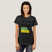 5年生の初登校の先生 5年生 Tシャツ (正面フル)