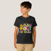 5年生の卒業おめでとう！学校最後の日だね、最高！ Tシャツ (正面フル)