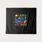 5年生の卒業おめでとう！最後の日 タペストリー (正面(横))