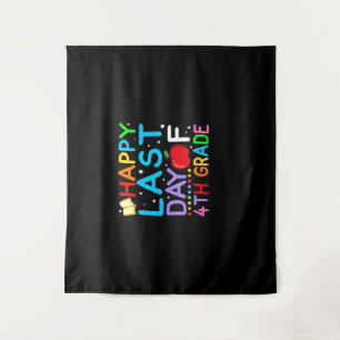 5年生の卒業おめでとう！最後の日 タペストリー