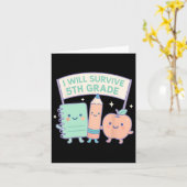 5年生の新学期を楽しく乗り切る！子供用 カード (黄色い花)