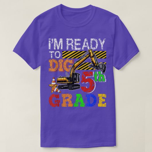 5年生の新学期 Tシャツ (デザイン正面)