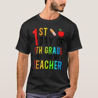 5年生の最初の祈日に戻る先生 Tシャツ