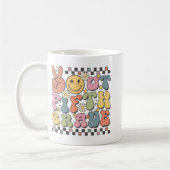 5年生の最後の日Groovy平和アウト5年生 コーヒーマグカップ (左)