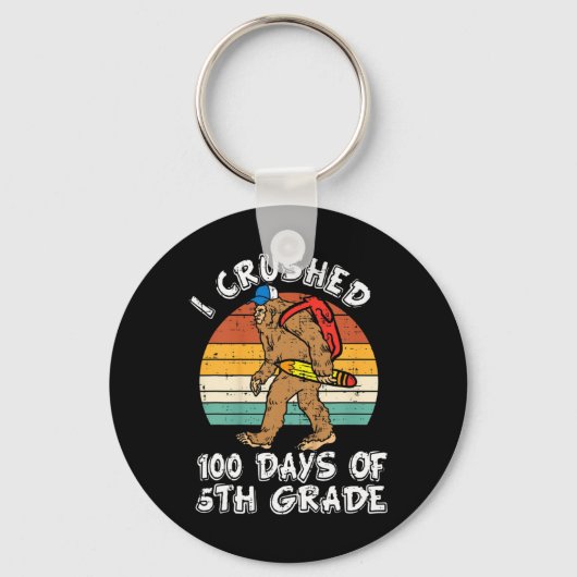 5年生の100日の粉砕100日 キーホルダー (正面)