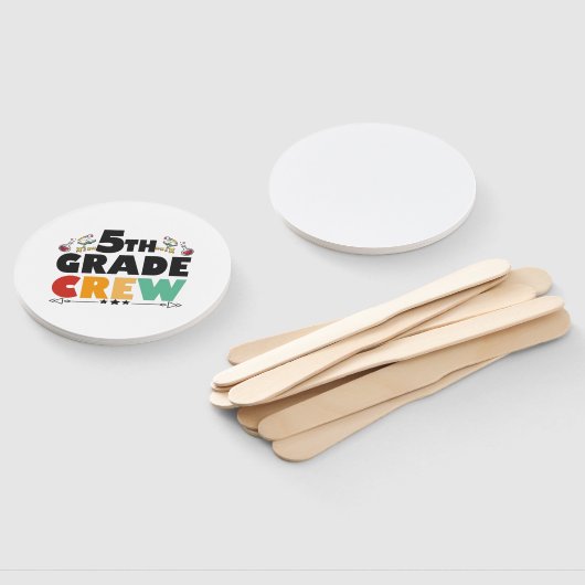 5年生クルーおもしろい新学期学生ギフト ハンドファン (組立なし)