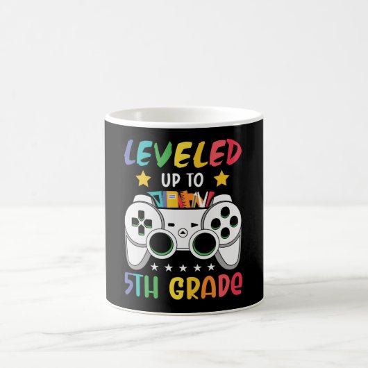 5年生ゲーマーの初登校ギフト コーヒーマグカップ (中央)
