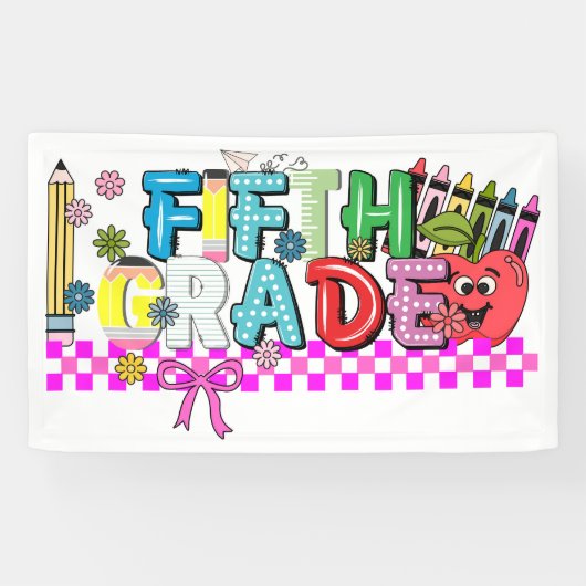 5年生タイポグラフィ学校 横断幕 (横)