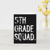 5年生チーム  新学期 学生 先生 カード (黄色い花)