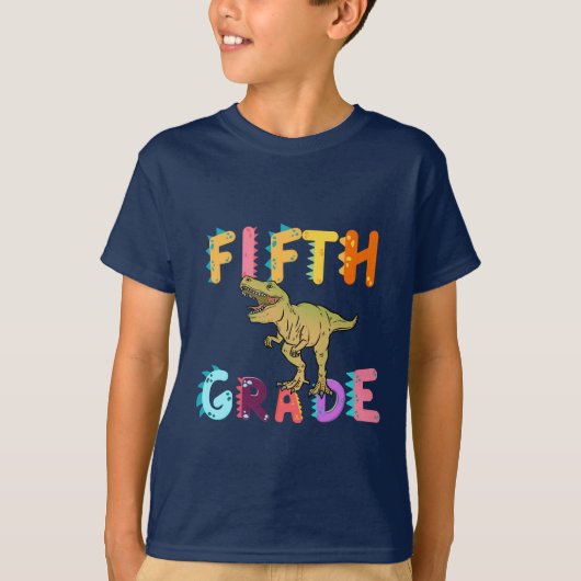 5年生ディノ分隊先生乗務員学校 Tシャツ (正面)