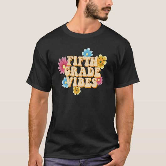 5年生ビーブス小学校先生学生学校 Tシャツ (正面)