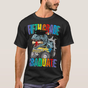 5年生モンスタートラック恐竜Tレックス Tシャツ