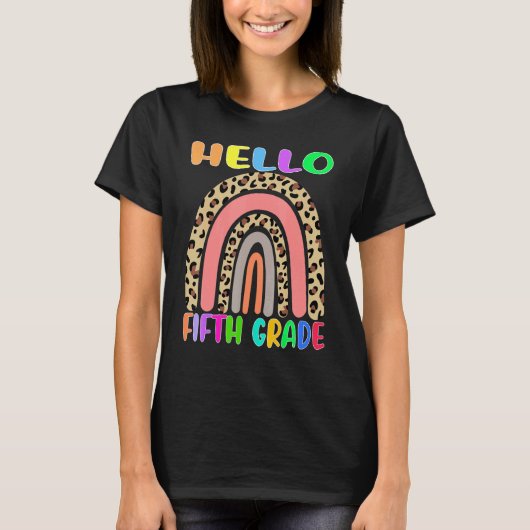 5年生レインボーガールズボーイズ先生チーム5th Gr Tシャツ (正面)