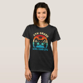 5年生レベルコンプリート!5年生ゲーマー最後の日 Tシャツ (正面フル)